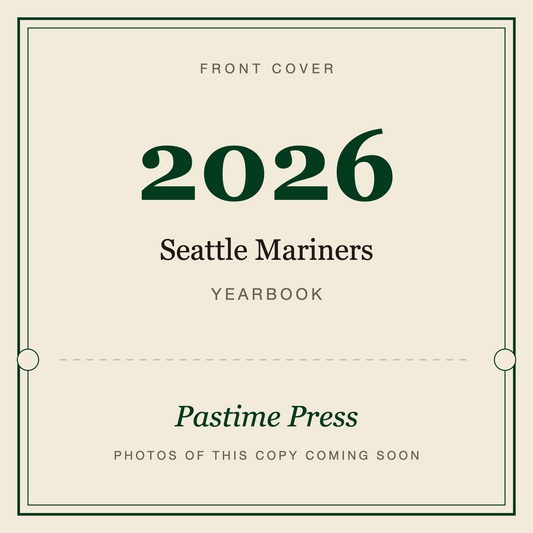 2026 Seattle Mariners Yearbook, front cover